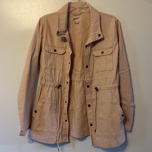 Arizona Jean Company Blush Utility Jacket Size: M